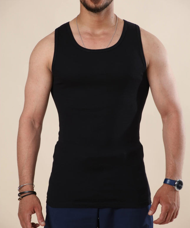 Pack de 4 Débardeurs Homme Noir – BEFREE - BELLA - Lingerie
