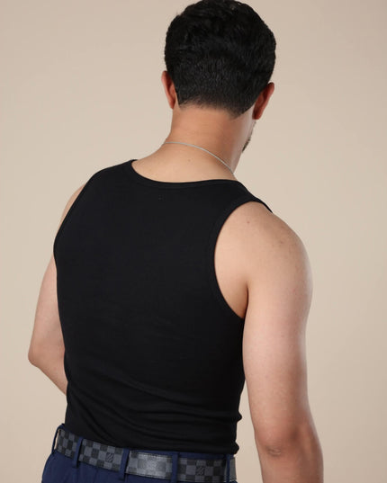 Pack de 4 Débardeurs Homme Noir – BEFREE - BELLA - Lingerie