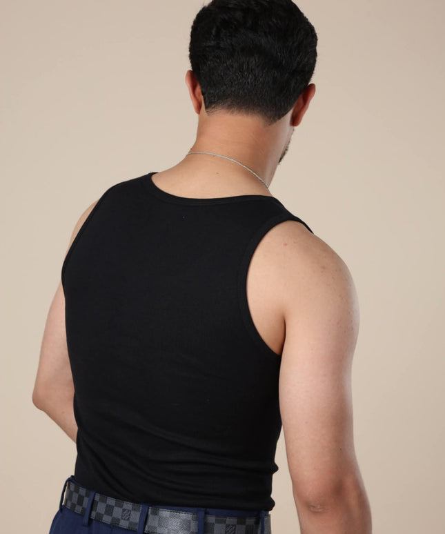 Pack de 4 Débardeurs Homme Noir – BEFREE - BELLA - Lingerie
