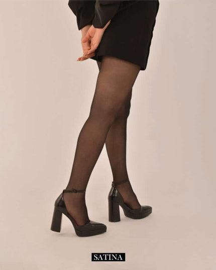 Collant Voile Brillant - BELLA - Lingerie