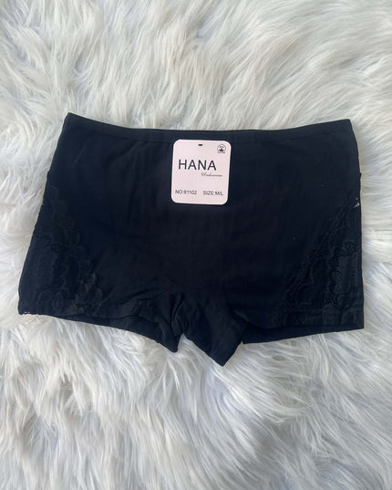 Pack de 4 Slip Short en Dentelle HANA - BELLA - Lingerie