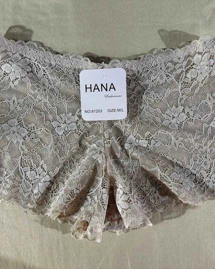 Pack de 5 Slip Short en dentelle – HANA | Couleurs variées