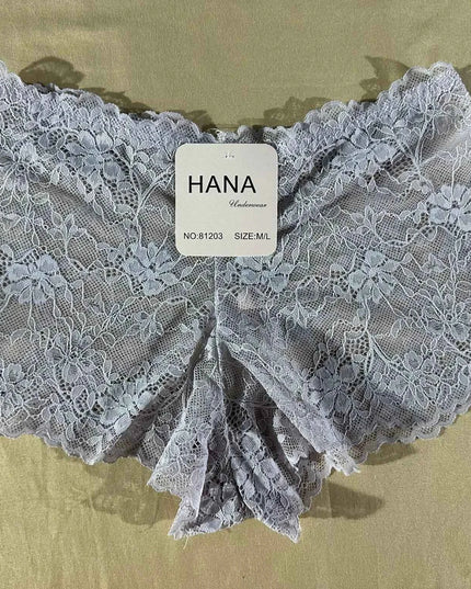 Pack de 5 Slip Short en dentelle – HANA | Couleurs variées