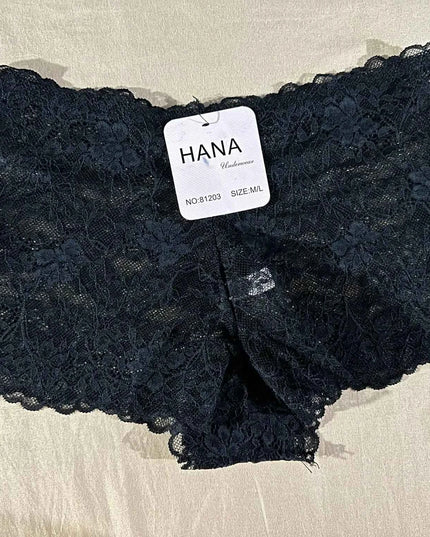 Pack de 5 Slip Short en dentelle – HANA | Couleurs variées