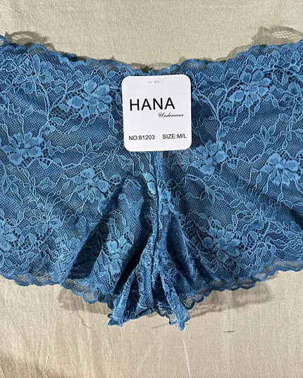 Pack de 5 Slip Short en dentelle – HANA | Couleurs variées
