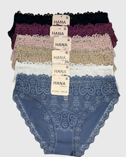 Pack de 3 Culottes en Dentelle- HANA