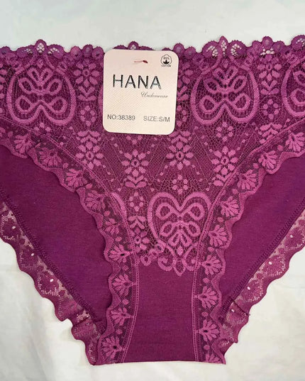 Pack de 3 Culottes en Dentelle- HANA