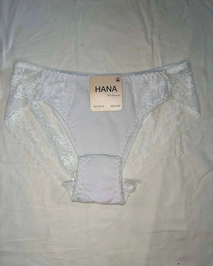 Pack de 4 Culottes Midi en Dentelle Florale HANA