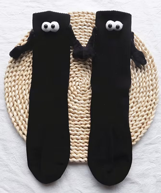 Lot de 2 chaussettes magnétiques "Main dans la Main"