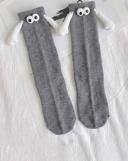 Lot de 2 chaussettes magnétiques "Main dans la Main"
