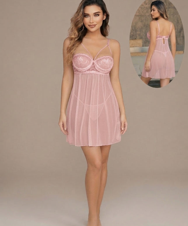 Nuisette Manniya rose 8928#
