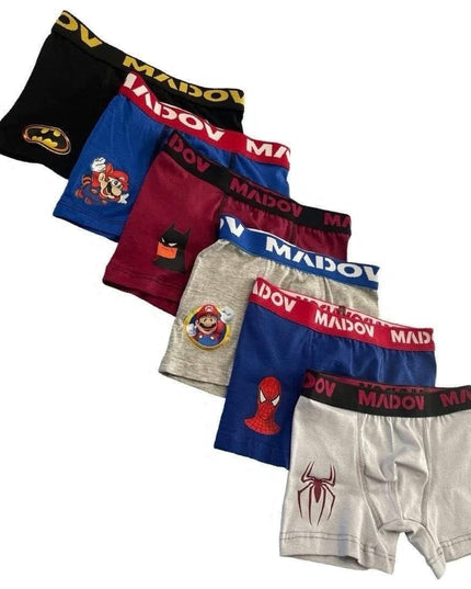 Pack de 6 Boxer - Madov - BELLA - Lingerie