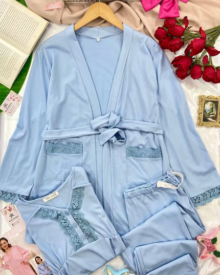 Pyjama de grossesse 3 pièces