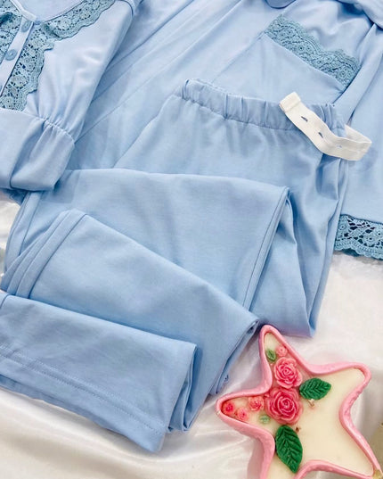 Pyjama de grossesse 3 pièces