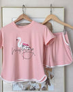 S / Rose flamingo