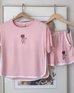 S / Rose fleur