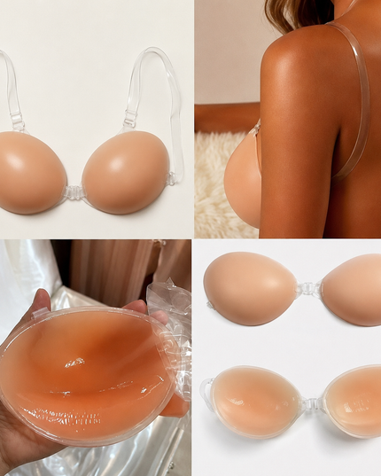Soutien silicone invisible rembourré