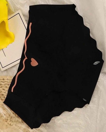 Pack de 4 Culottes Invisibles Motif Cœur