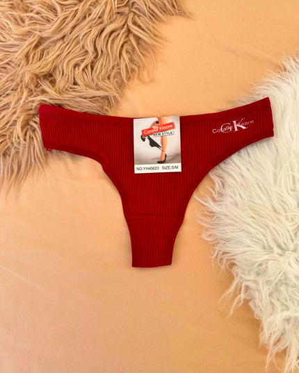 Pack 3 String Cotton ~Coralle klaare