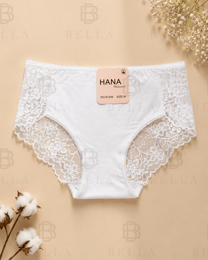 Pack de 3 Culotte dentelle - 81209 - BELLA - Lingerie