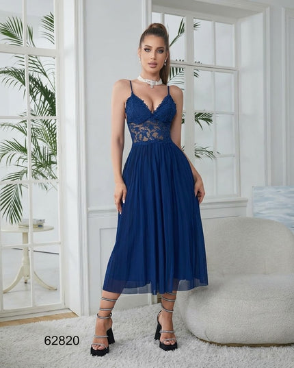 Robe bleu -62820