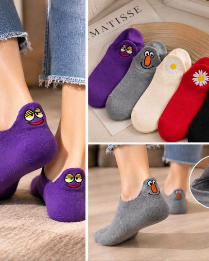 Pack 6 socquettes Emojis