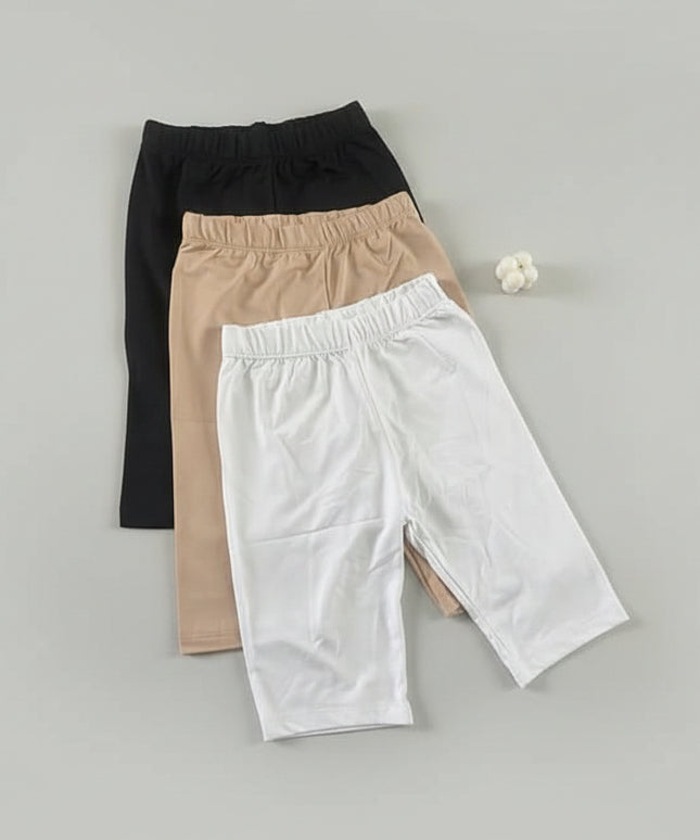 Pack de 3 Shorts Cyclisme en Coton