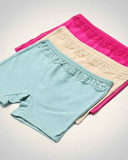 Pack 6 slip short fillettes