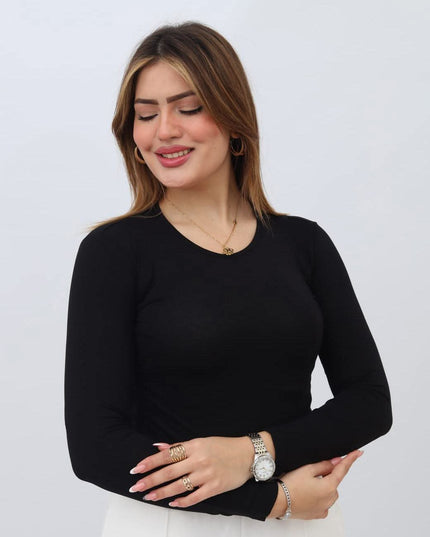Pull basic col rond - BELLA - Lingerie
