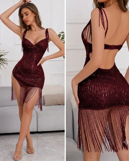 Robe bordeau SS-100#