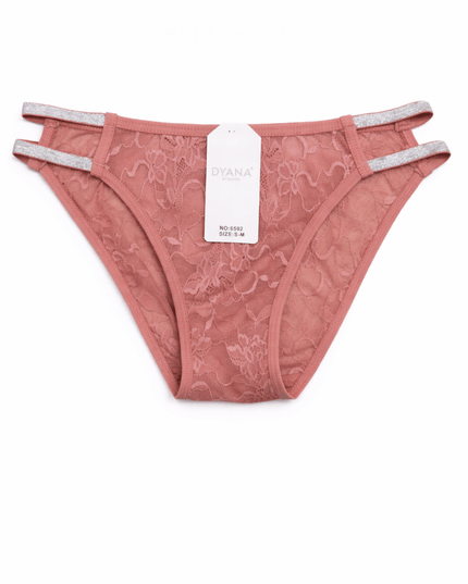 Pack 3 Culotte doubles bretelles - BELLA - Lingerie