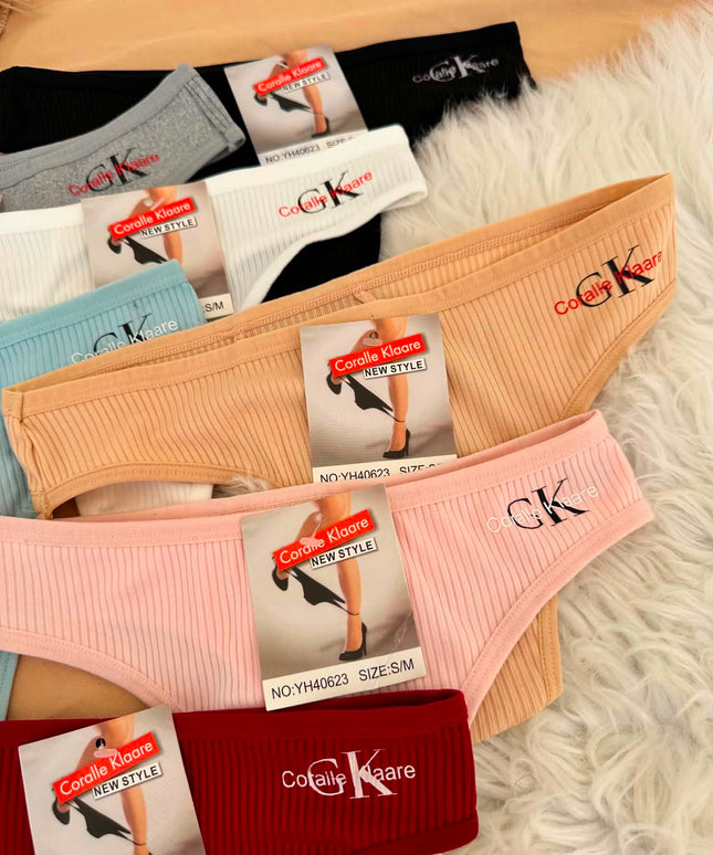 Pack 3 String Cotton ~Coralle klaare