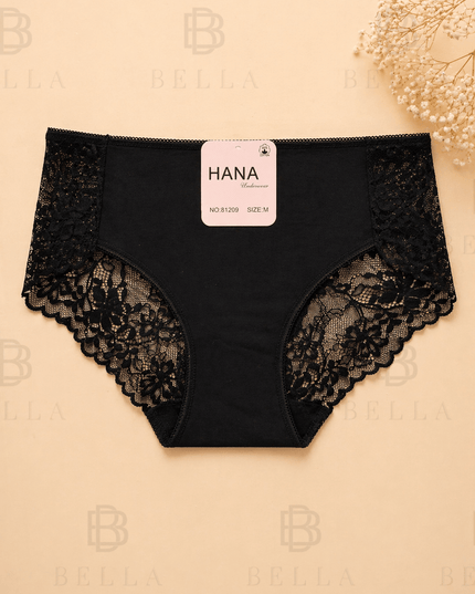 Pack de 3 Culotte dentelle - 81209 - BELLA - Lingerie