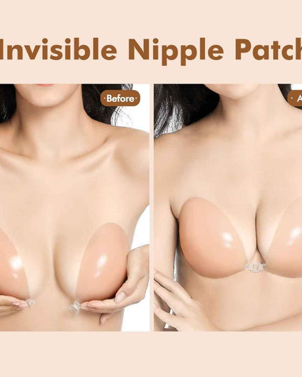 Bra push-up en silicone