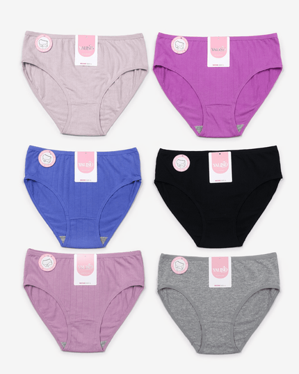 Pack de 4 Culotte basique - BELLA - Lingerie
