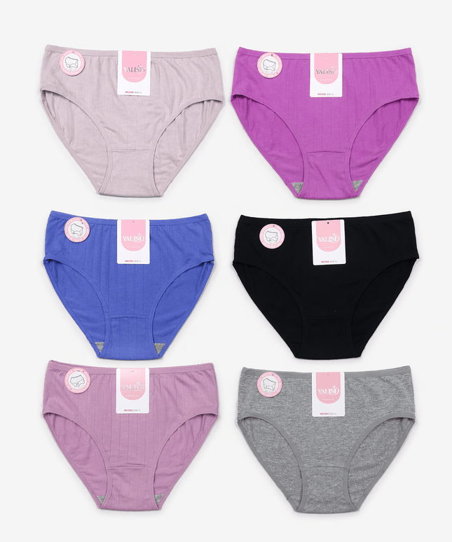 Pack de 4 Culotte basique - BELLA - Lingerie