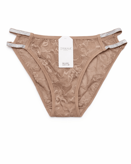 Pack 3 Culotte doubles bretelles - BELLA - Lingerie