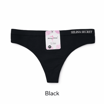 Pack 3 String Cotton ~zexy nice - BELLA - Lingerie