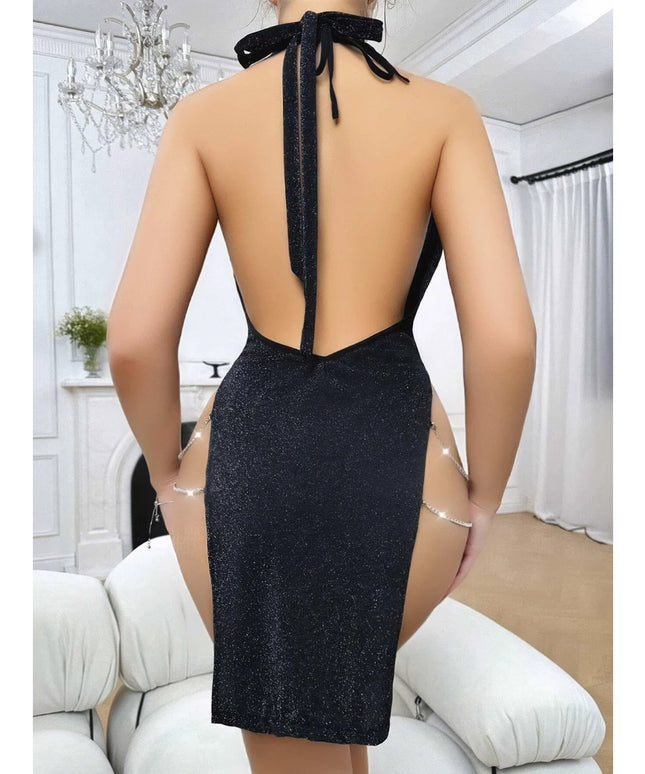 Robe Diamond-noir