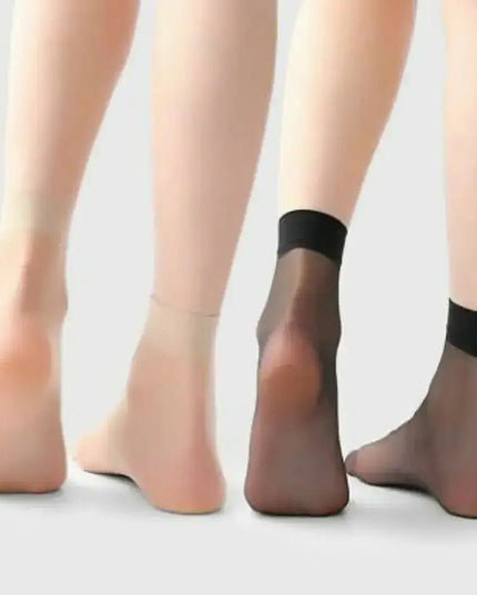 Lot de 10 paires de chaussettes voile Transparent - BELLA - Lingerie