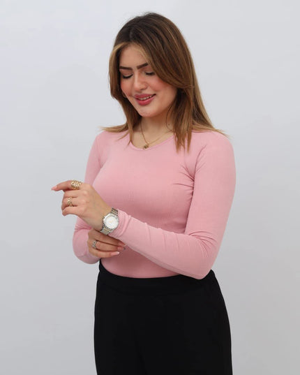 Pull basic col rond - BELLA - Lingerie