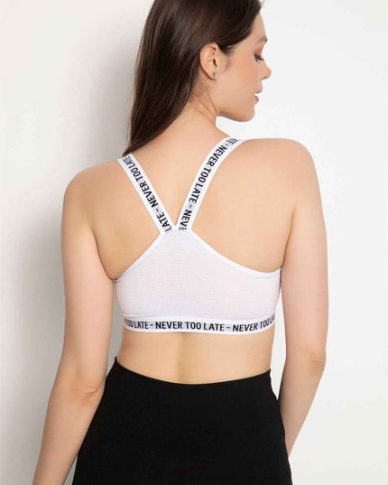 Brassière de sport Noir/Blanc