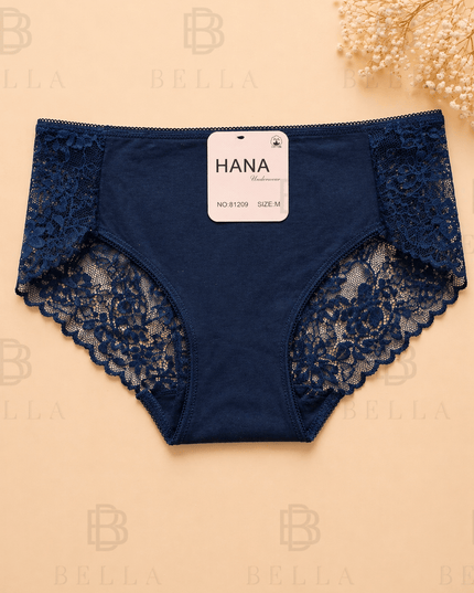 Pack de 3 Culotte dentelle - 81209 - BELLA - Lingerie