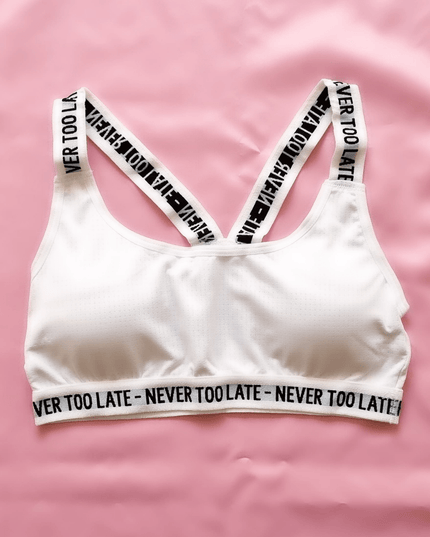 Brassière de sport Noir/Blanc - BELLA - Lingerie