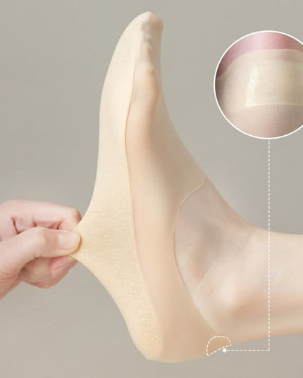 Lot de 3 Mini-Socquettes Effet Soie Glacée -ultra-respirantes