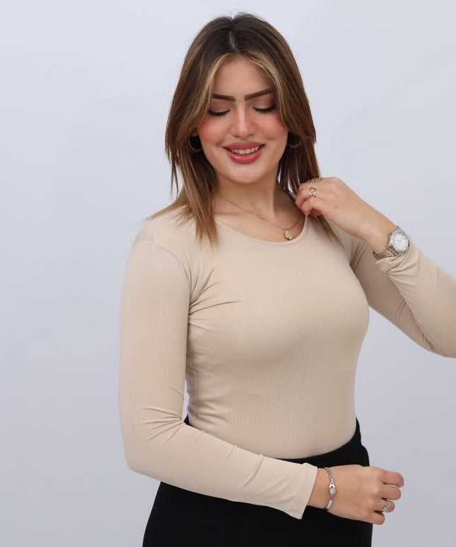 Pull basic col rond - BELLA - Lingerie