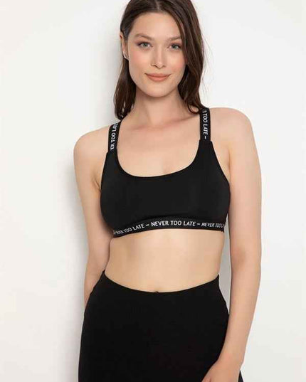 Brassière de sport Noir/Blanc