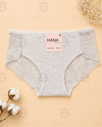 Pack de 3 Culotte dentelle - 81209 - BELLA - Lingerie