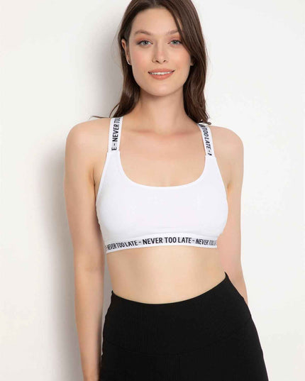 Brassière de sport Noir/Blanc