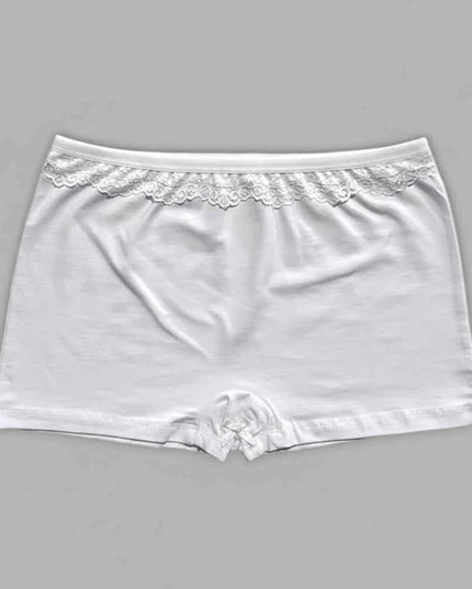 Pack 6 slip short coton